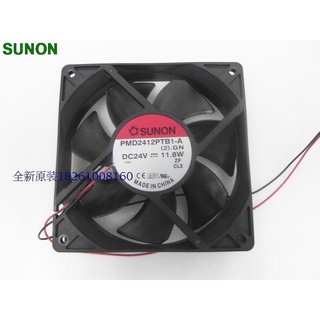 SUNON fan PMD2412PTB1-A (2). GN 12CM 120*120*25MM 1225 24V