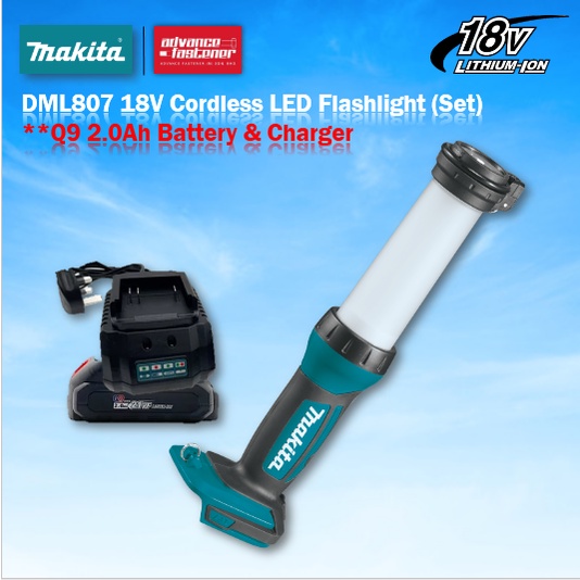 ไฟฉาย MAKITA DML807 ไฟทํางาน LED