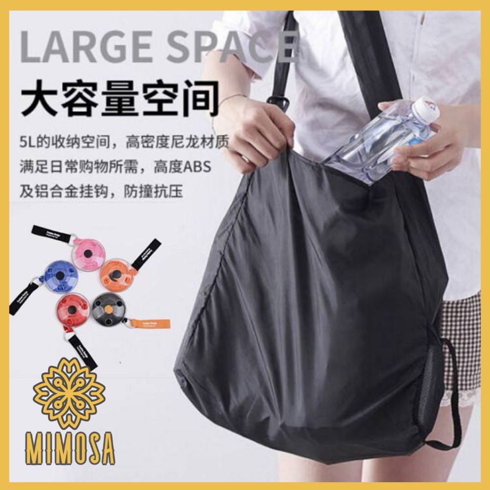 MIMOSA Shopping Bag ถุงผ้าช้อปปิ้ง พับได้
