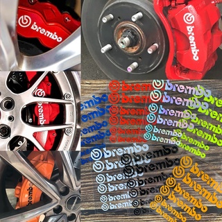 สะท้อนแสง Brembo คาลิปเปอร์ สติ๊กเกอร์ AP Racing โช้คอัพ รูปลอก เหมาะสำหรับ ปอร์เช่ เมอร์เซเดส เบนซ์,BMW