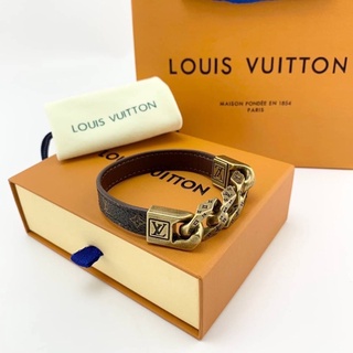 LOUIS VUITTON Bracelet กำไลข้อมือ เครื่องประดับ หนังแท้💯