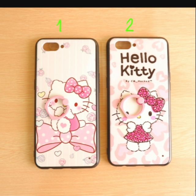 เคสลายเส้นนูน+แหวน A77 / F3