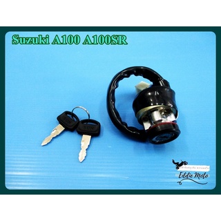 SUZUKI A100 A100SR IGVITION SWITCH and KEY (SMALL SET)  // สวิตช์กุญแจ ชุดเล็ก สินค้าคุณภาพดี