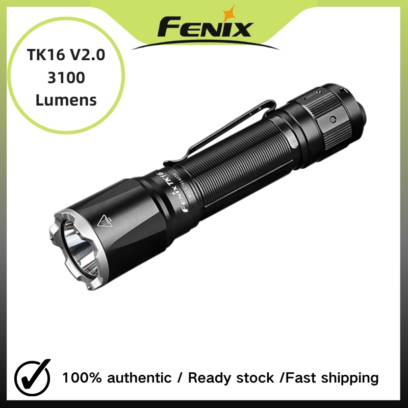 Fenix TK16 V2.0 3100 Lumens ไฟฉาย สําหรับกิจกรรมทันทีและการออกแบบแฟลช สําหรับกลางแจ้ง