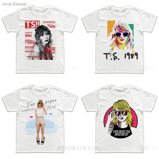 #cod⊙Taylor Swift กับเสื้อผ้าแบบเดียวกันรอบ ๆ เสื้อยืดแขนสั้น Reputati Swift moldy TS6