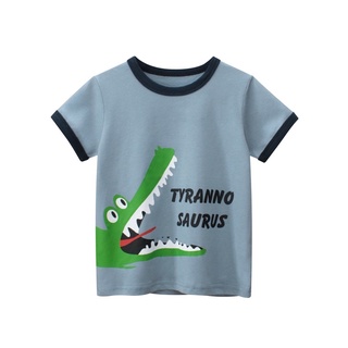 9842 27kids เสื้อยืดเด็ก จระเข้ TYRANNO SAURUS