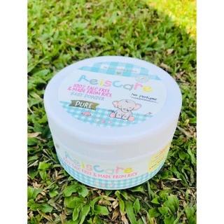 แป้งทาตัวไรซ์แคร์ (ReisCare) มี2สี สีฟ้า และ สีชมพู 40g/130g แบบกระปุก 130g