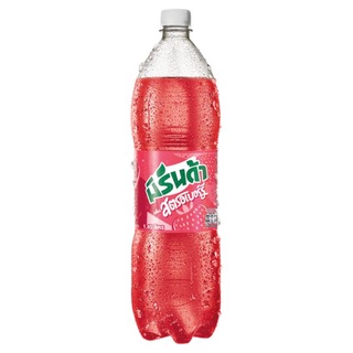 🔥The Best!! มิรินด้า น้ำหวานกลิ่นสตรอเบอร์รี 1.45 ลิตร Mirinda Strawberry Flavor Soft Drink 1.45L