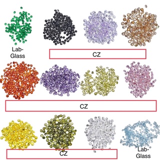 CZ 4mm เพชรรัสเซียสี ทรงกลม เจียระไน. CZ 4mm. Please look at the description for more details