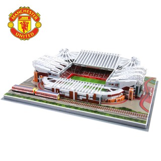 โมเดลสนามฟุตบอล ทีม แมนยู 3D puzzle สนาม Old Trafford พร้อมส่งไม่ต้องรอ แถมส่งฟรี