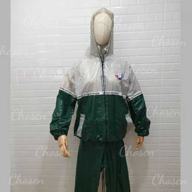 ชุดกันฝน Dragon Raincoat ชุดซาวน่าออกกำลังกาย ผ้าPVC thumbnail 7