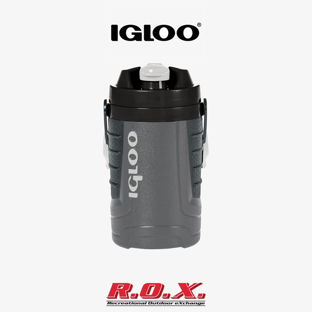IGLOO 1QT PROF CHAR/BLK 6P กระติกน้ำเก็บอุณหภูมิ  กระติกน้ำอเนกประสงค์   กระติกน้ำแคมป์ปิ้ง กระติกใส