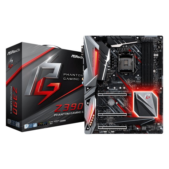 MAINBOARD 1151 ASROCK Z390 PHANTOM GAMING 6