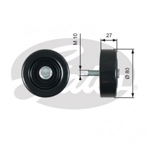 ลูกรอกสายพานหน้าเครื่อง 80MM KIA GRAND CARNIVAL SORENTO SPORTAGE STARIA TUCSON D4HA 2.0 D4HB 2.2