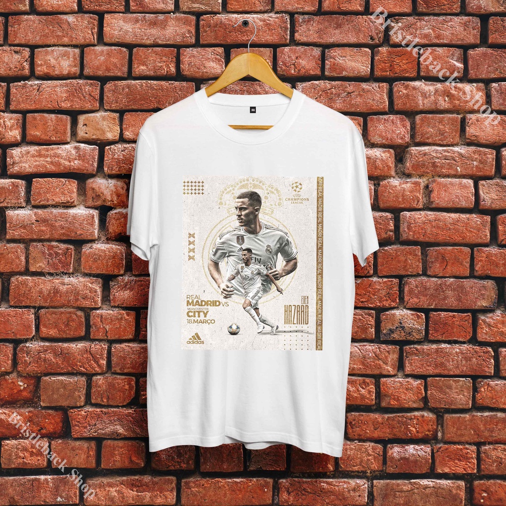 เสื้อยืดนักเตะ Eden Hazard สําหรับผู้ชายน่ารักและราคาถูก น่ารักมาก แขนสั้น U10CD5381