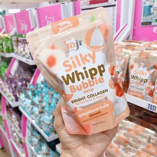 SILKY WHIPP BUBBLE SOAP สบู่ฟองบับเบิ้ล+ถุงตีฟอง ภาพถ่ายสินค้าจริงจ้า มี 2สูตรให้เลือกคะ