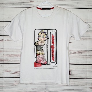 เสื้อยืด พิมพ์ลายการ์ตูนอนิเมะ Astro Boy Hologram Tezuka Prodctions สไตล์ญี่ปุ่น สําหรับผู้ชาย