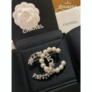 💯เข็มกลัด CHANEL Classic Double C ของแท้