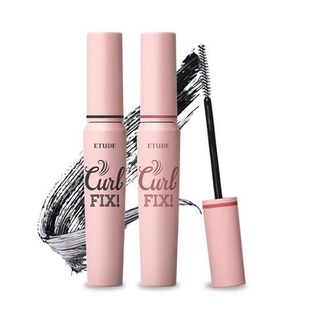 Etude House NEW Curl Fix Mascara 2 Colors 8g (Black, Brown, Gray Brown)