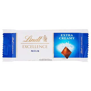 ลินด์เอ็กเซลเลนซ์ช็อกโกแลตนมครีมมี่ 35กรัม Lindt Excellence Milk Chocolate Creamy 35g.