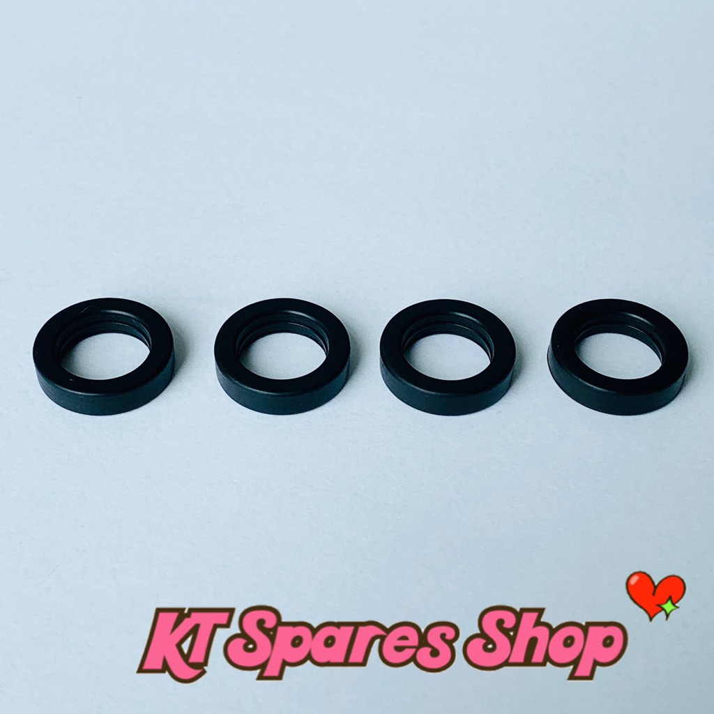 ยางรองหัวฉีดเหล็ก Honda (ล่าง) ขนาด 21.5x13.5x5.5 mm