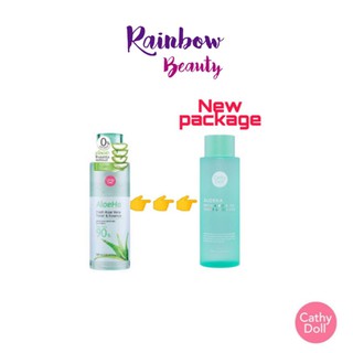 Cathy Doll AloeHa Fresh Alore Vera Toner &amp; Essence  อโลเวร่า โทนเนอร์ เอสเซนต์ 300ml.