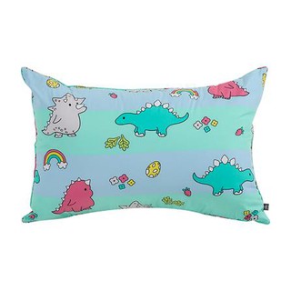 Bed Pillows หมอนหนุน HOME LIVING STYLE DINO 14x24 นิ้ว สีเขียว หลับสบาย