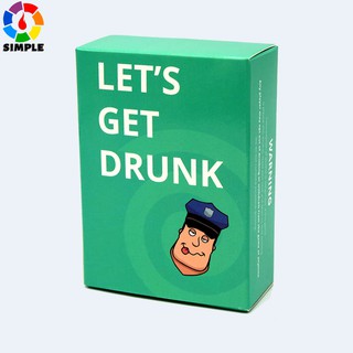 Let’s Get Drunk Card and Party Game