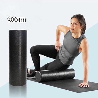 Yoga Foam Roller โฟมโรลเลอร์ โฟมลูกกลิ้งโยคะ โฟมโรลเลอร์ นวดกล้ามเนื้อ ยาว 90 ซม. Foam Roller 90 cm.