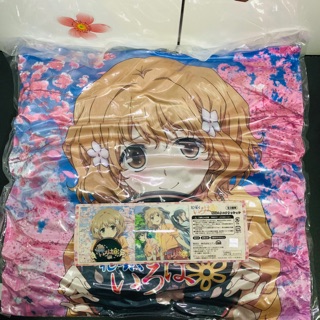 หมอน Hanasaku Iroha Home Sweet Home ของ🇯🇵แท้ มือ 1 ขนาด 55*55 CM หมอนอยู่ในซีนสูญญากาศอยู่นะครับ หน้าหลังแบบเดียวกัน