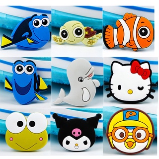 จี้รูปกบ แมว อนิเมะ Nemo สําหรับตกแต่งรองเท้า croc 1 ชิ้น