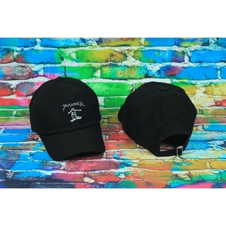 Polocap หมวกลาย Thrasher Gonz สีดํา 6 แผง