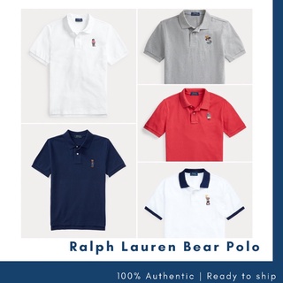 เสื้อโปโล Polo Ralph Lauren Bear Polo cotton mesh