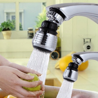 เครื่องมืออ่างล้างจานหัวฉีดผสมโครเมี่ยมหัวฉีดก๊อกน้ํา 360 องศา Aerator