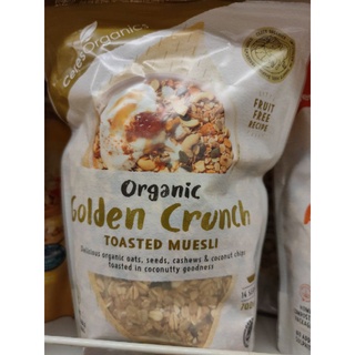 TOASTED MUESLI Organic Golden Crunch 700g