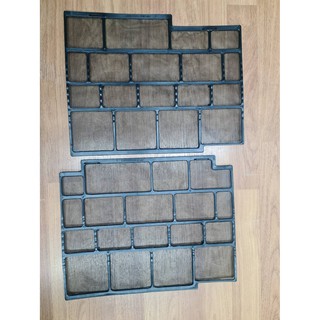 0000787 ฟิลเตอร์กรองฝุ่น ฟิลเตอร์ Air filter ไฮเออร์ รุ่น HSU-13CEK03T มี 2 แผ่น A0010202432 (R) A 0010202411 (L)