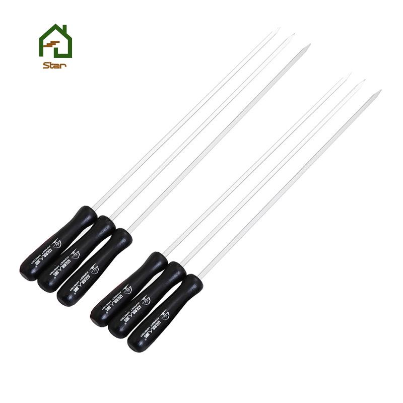 FOREST MASTER 40cm Skewer for Barbecue Skewers BBQ Tools Skewers for