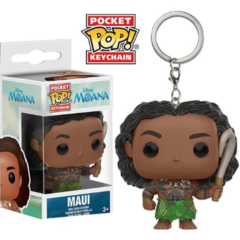 พวงกุญแจ จี้ตุ๊กตาการ์ตูนดิสนีย์ Funko Pop Maui Moana
