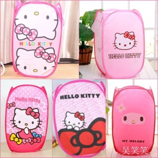 ตะกร้าผ้า Hello Kitty