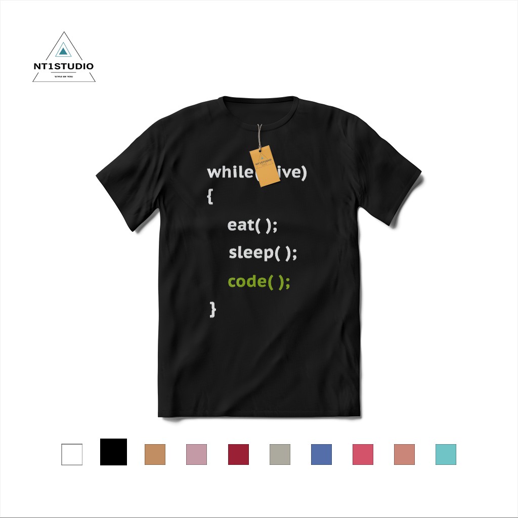 เสื้อยืด A Programers Life - Programmer Life - NT1STUDIO