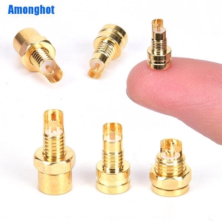 Amonghot 1 ชิ้น Mmcx Female Solder Wire Connector Pcb Mount Pin Ie 800 Diy ปลั๊กเสียง