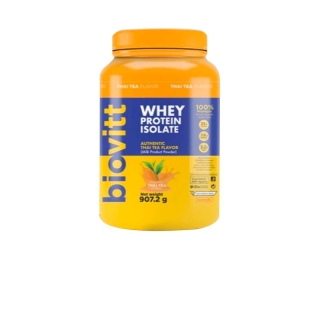 [โค้ด INCJUL30 ลดอีก 30%] ส่งฟรี Biovitt Whey Protein Thai TEA เวย์โปรตีน รสชาไทย ลดไขมันและน้ำหนัก ไม่มีน้้ำตาลและไขมัน