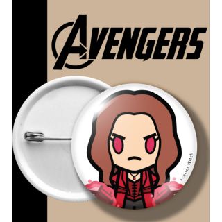 เข็มกลัด การ์ตูน อเวนเจอร์ส อินฟินิตี้วอร์ส BADGE AVENGERS INFINITY WARS AVENGER 3 SCALET WITCH สกาเลตวิช