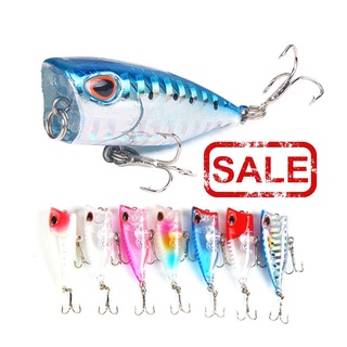 เหยื่อล่อปลาเหยื่อตกปลาเหยื่อล่อปลา Crankbait ขนาด 3.3 กรัม 4 ซม. 1 ชิ้น