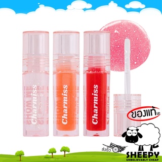 ลิปกลอส Charmiss Glitter Lip Gloss Ver.2 ฉ่ำวาว ปากอิ่ม น่าจุ๊บ 2.5g