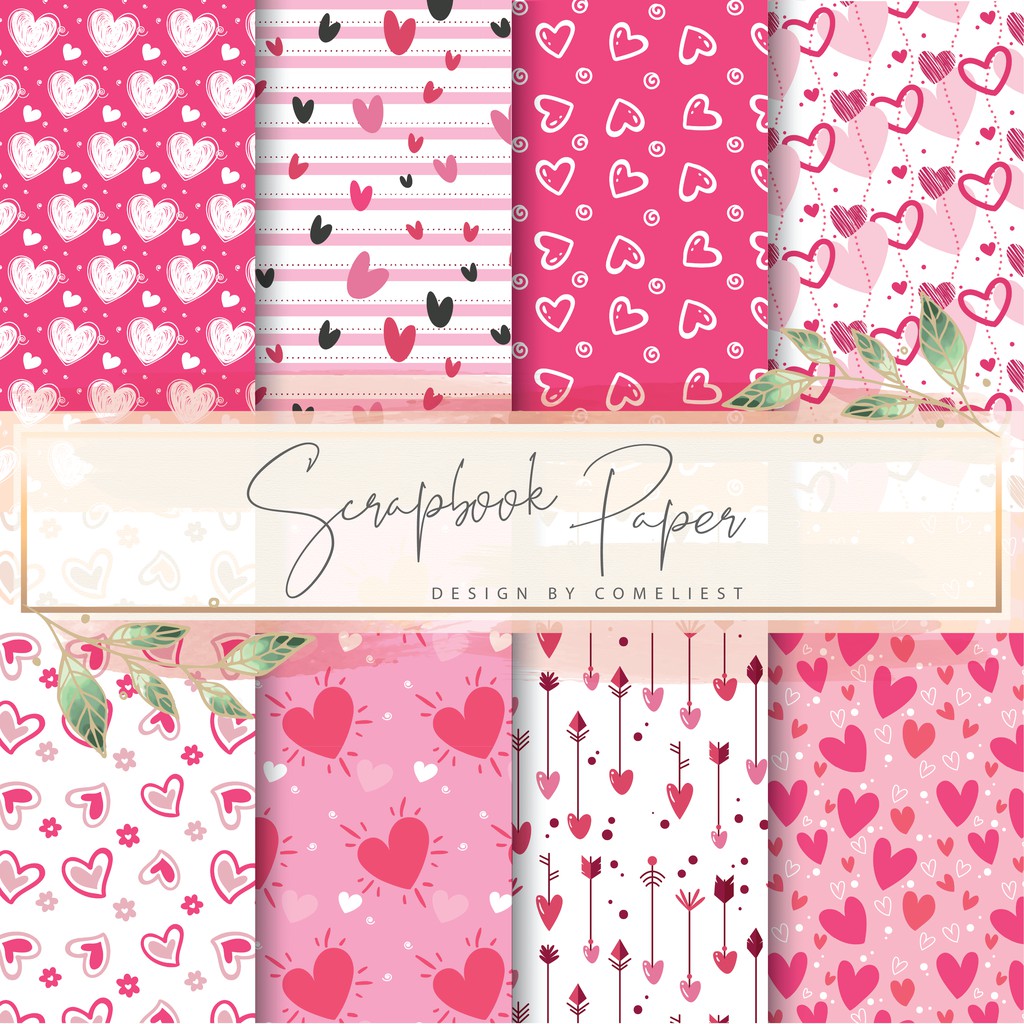 SCRAPBOOK PAPER SCRAPBOOK PAPER / CRAFT PATTERN 4