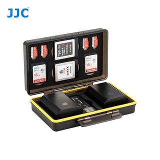 JJC BC-3UN1 กล่องใส่แบตเตอรี่ ใส่การ์ดได้หลากหลาย