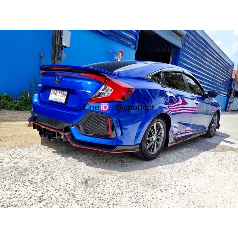 ชุดแต่ง Honda Civic FC Type R กันชนแต่ง civic fc แต่งสวย ทำสี ติดตั้ง ชุดแต่งรอบคัน by TTS-Aeropart
