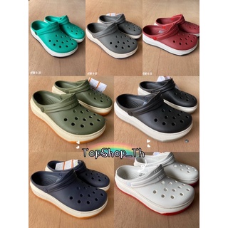 พร้อมส่ง‼️ มาใหม่ล่าสุด รองเท้าแตะ CROCS Crocband Full Force Clog สำหรับผู้หญิงและผู้ชาย