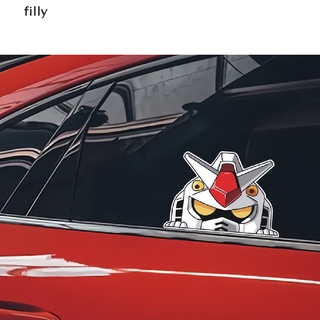 [FILLY] Funny GUNDAM RX-78 Peeking Anime Car Sticker Vinyl PVC Decal DFG